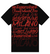 Roberto Vino T-Shirt - Big Writing - Black - RV-T-48