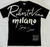 Roberto Vino T-Shirt - Milano Writing - Black  - RV-T-71-SS25