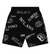 Roberto Vino Short Set - All Over Vino Boy Set - Black  - XL-RV-JS007-SS25