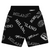 Roberto Vino Short Set - All Over Vino Boy Set - Black  - XL-RV-JS007-SS25