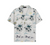 Roberto Vino Short Set - Vino Boy All Over Cabana Set - White  - DTRV-SET-007-SS25