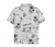 Roberto Vino Short Set - Vino Boy All Over Cabana Set - White  - DTRV-SET-007-SS25
