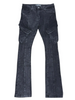 Vicious Jeans - Vicious Stacked Rhinestone Cargo - Denim Black - VC750