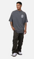 Saint Morta T-Shirt - Vortex Mock - Washed Charcoal - 02049883C071