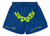 Spider Shorts - Sp5der OG Web Double Layer Shorts - Blue - SH002SS25BLU