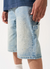 Serenede Shorts - Fortune Denim Shorts - Vintage Earth Blue Wash - MULTISTN