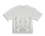 Supply T-Shirt - Flames Tee - White  - SPT25-21