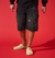Duaa Shorts - Supplication Stone Denim Short - Black