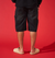 Duaa Shorts - Supplication Stone Denim Short - Black