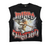 Mixed Emotion T-Shirt - Angel Sleeveless Tee - Black