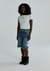 Spider T-Shirt - Signature Baby Tee - White - TE022SS25