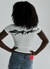 Spider T-Shirt - Signature Baby Tee - White - TE022SS25