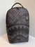 Sprayground Backpack - Torn Graff Check Dlxsv - Black - B7055