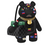 Sprayground Backpack - James Flags Bear - Black - B7742
