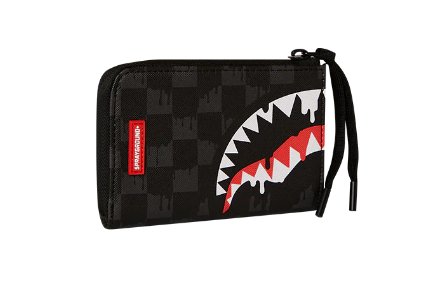 Sprayground Wallet - Dripping Sharks In Paris - Black - W7970 – Vengeance78