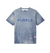 Purple-Brand - T-Shirt - Wordmark  - Blue - P117-HCBW