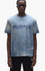 Purple-Brand - T-Shirt - Wordmark  - Blue - P117-HCBW