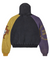 Valley Hoodie - Crest Zip Up - Purple\Black\Yellow