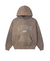 Purple-Brand Hoodie - Hwt Fleece Po Hoody - Grey - P401-HFGS425
