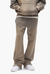 Purple-Brand Pants - Hwt Fleece Flared - Grey - P459-HFGS425