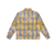 Paper Money Shirt - Rhinestone Flannel - Yellow - BH3058S
