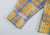 Paper Money Shirt - Rhinestone Flannel - Yellow - BH3058S