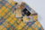 Paper Money Shirt - Rhinestone Flannel - Yellow - BH3058S