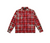 Paper Money Shirt - Rhinestone Flannel - Red - BH3058S