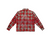 Paper Money Shirt - Rhinestone Flannel - Red - BH3058S