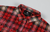 Paper Money Shirt - Rhinestone Flannel - Red - BH3058S