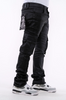 Vicious Jeans - Embellished Side Pearl Flared - Black - VC930