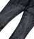 Vicious Jeans - Vegean Leather Flame Flared - Black - VC838