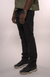Vicious Jeans - Embellished Rhinestone Flared Denim - Black - VC951