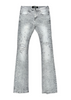 Vicious Jeans - Embellished Rhinestone Flared Denim - Light Grey - VC951
