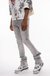 Vicious Jeans - Embellished Rhinestone Flared Denim - Light Grey - VC951