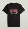 G-Star T-Shirt - Flyer Graphic - DK Black - D26042-336