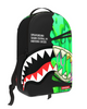 Sprayground Backpack - Halloween Shark Central Drip Split - Black - B8241