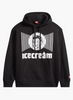 Icecream Hoodie - Coneman - Black - 451-8303