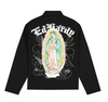 Ed Hardy Jacket - LKS Skull Boxy Zip Up - Black - EHMO1203-3