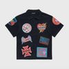 Homme+Femme Shirt - Heartbreak Button Down -Black - HFFW2025414-1