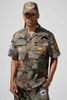 Jordan Craig Shirt - Hellfire Camp Shirt - Vintage Camo - 24437C
