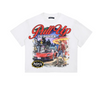 Roku Studio T-Shirt - Pull Up in Power Boxy Tee - White - RK1481970