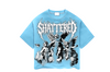 Shattered Hearts T-Shirt - Fallen Angels - Blue