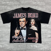Prestige T-Shirt - James Bond Tee (JamesB) - Black