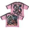 Rare Peace T-Shirt - Save Our Souls Tee w/ Rhinestone Detail - Dusty Pink - RT6040