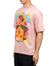 Inimigo T-Shirt - Art Flower Over Sized - Mellow Rose - ITS3514 - 528