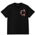 Inimigo T-Shirt - Women Flowers Oversized - Black - ITS3592