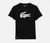 Lacoste T-Shirt - Tee-Shirt - Turtle neck - Black\White - TH8937-51