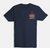 Outrank T-Shirt - Vacation Department - Navy Blue - QS653