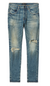 Purple-Brand Jeans - Skinny 9 To 5 - DK Indigo - P001-SNFD424